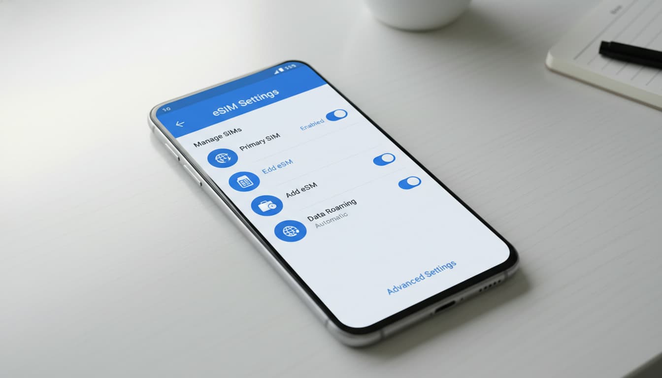 Comment configurer une eSIM Android facilement en 2026