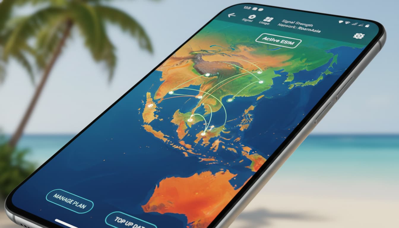 Comment acheter et utiliser une eSIM pour l’Asie du Sud Est en 2026