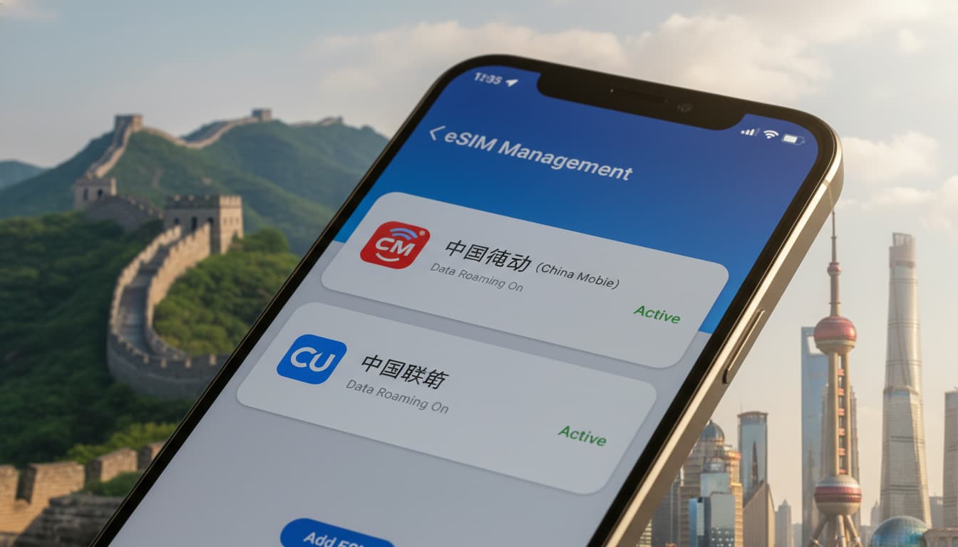 Comment acheter et utiliser une eSIM pour internet en Chine en 2026