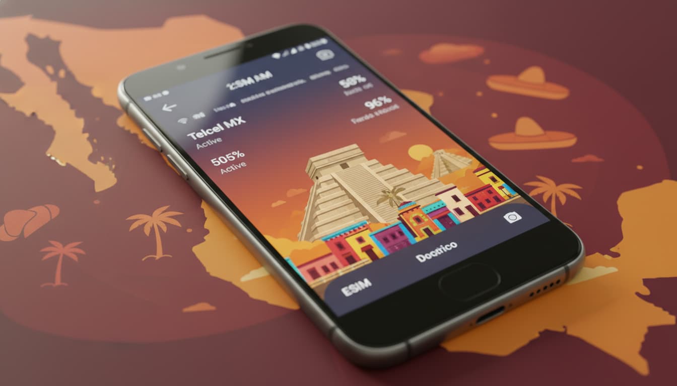 Comment activer une eSIM pour données au Mexique en 2026