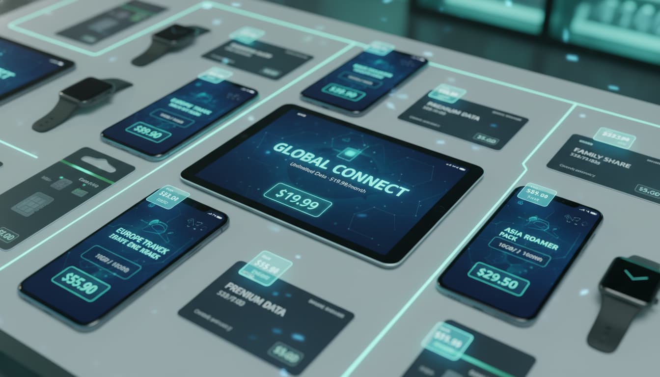 Comparer les offres d’eSIM les moins chères en 2026