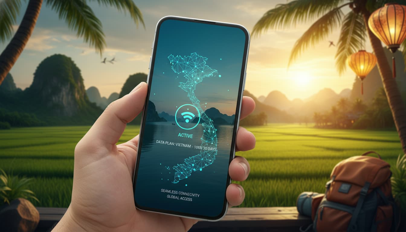 Comment utiliser une eSIM pour un voyage mobile au Vietnam en 2026