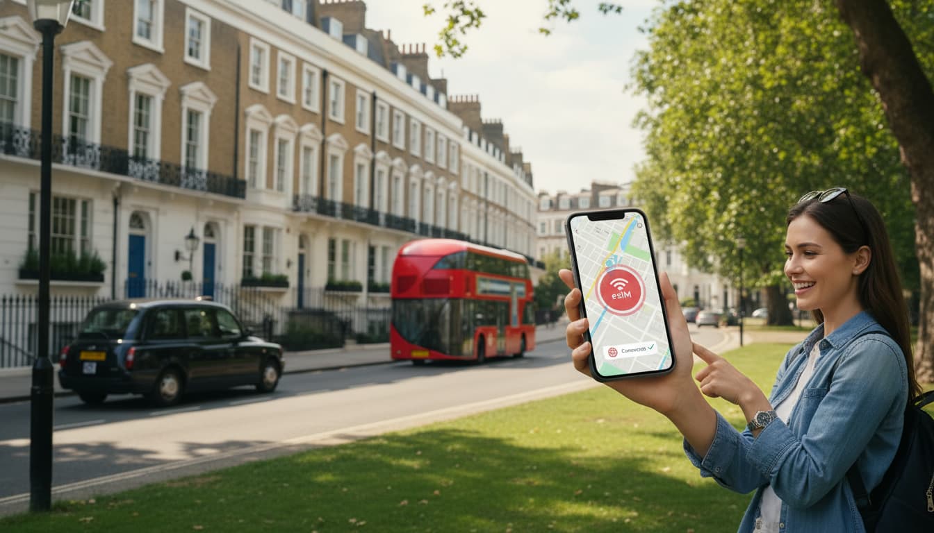 Guide complet eSIM pour touristes connectés à Londres Chelsea 2026