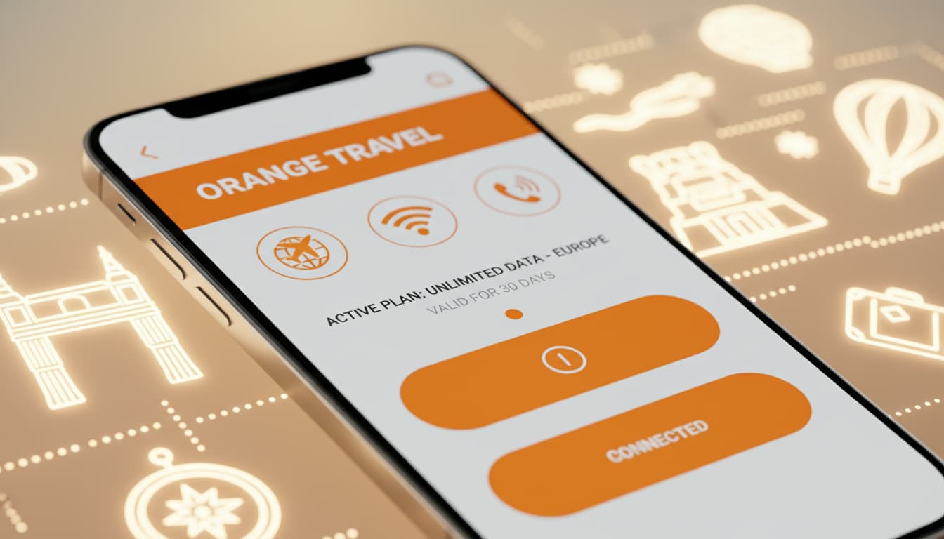 Comment utiliser l’eSIM Orange pour voyage en 2026
