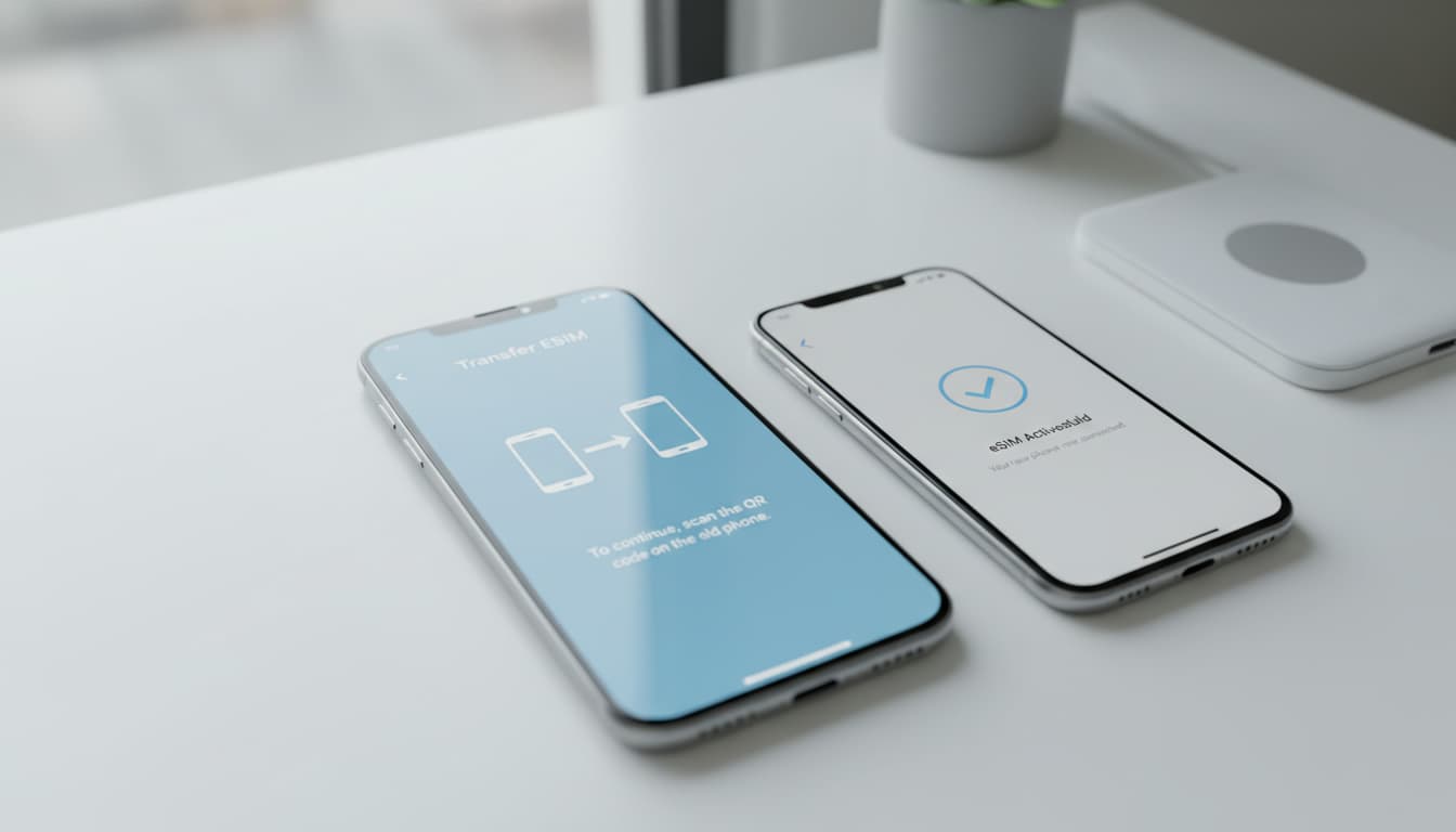 Comment transférer une eSIM vers un nouveau téléphone en 2026