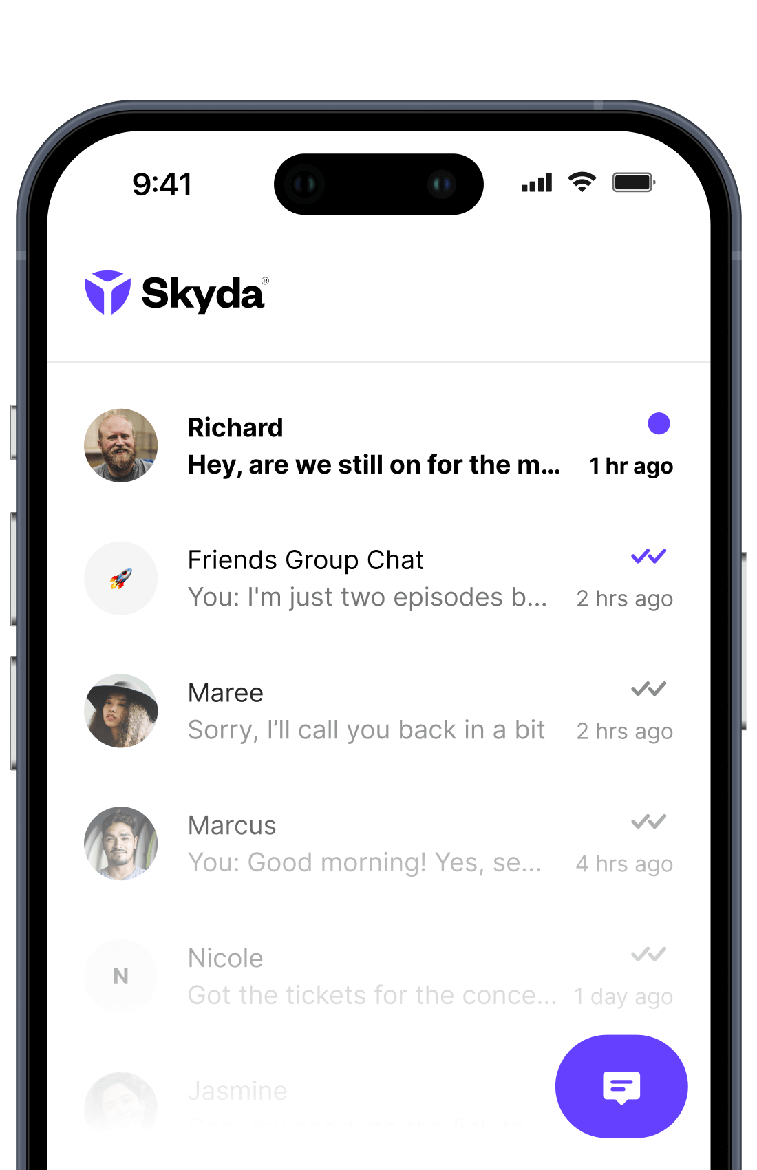 Skyda Mobile App