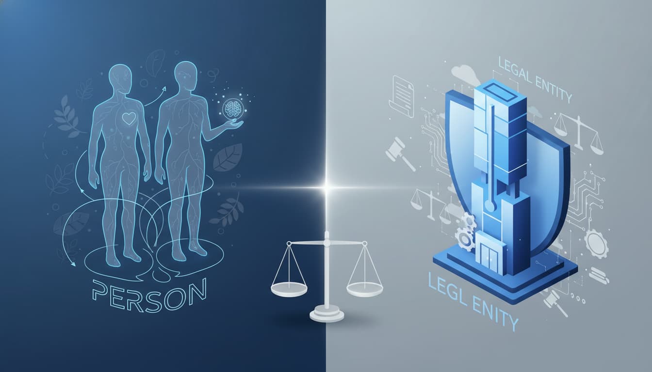 Personne morale ou physique : quelle différence juridique en 2026